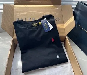Ralph Lauren T-Shirts Long-Sleeve Custom Slim Fit product detail image 1