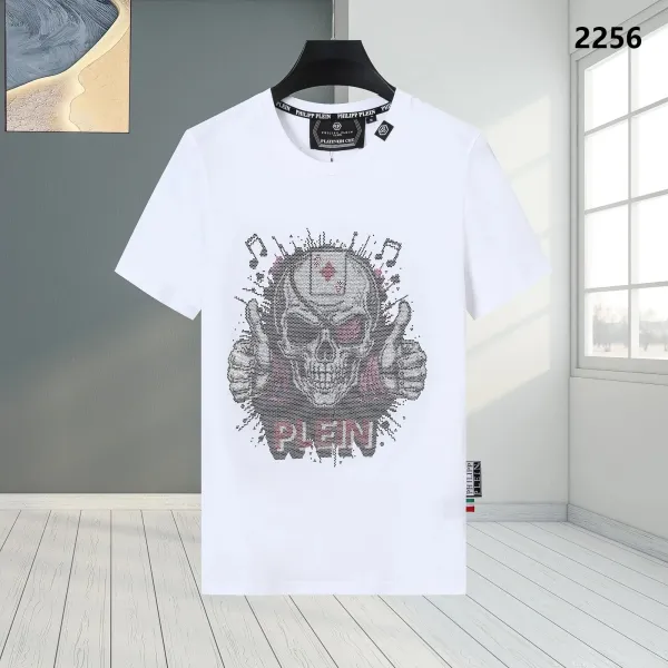 Philipp Plein Skull Graphic White T-Shirt - 1