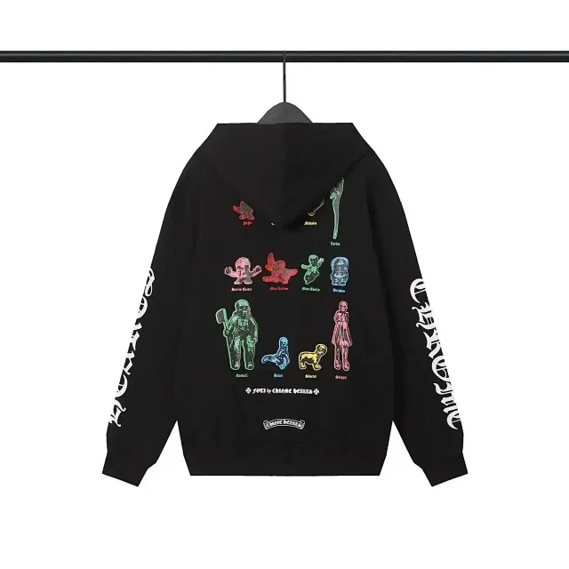 Chrome Hearts Hoodies & Sweatshirts Cross Graphic Hoodie product detail image 5