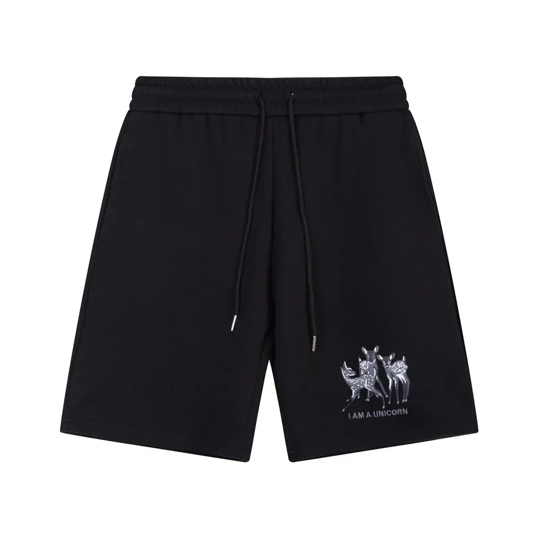 Burberry Shorts Drawstring with Equestrian Knight and check details image 11