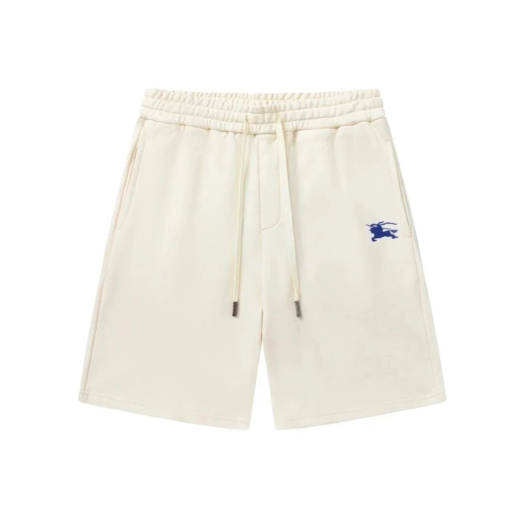Burberry Shorts Drawstring with Equestrian Knight and check details — 01