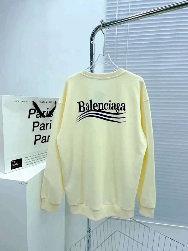Balenciaga Hoodies & Sweatshirts Logo Crewneck Sweatshirt product detail image 7
