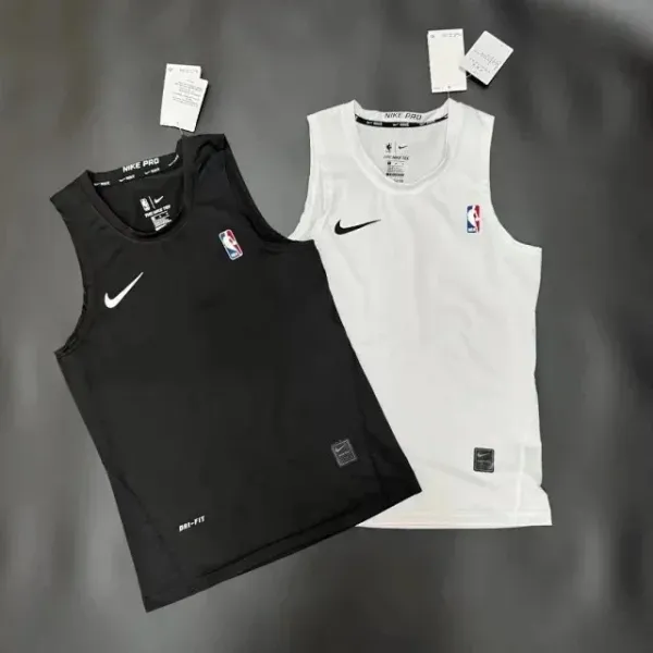Nike Pro Cool Swoosh White Base-Layer T-Shirt - 4