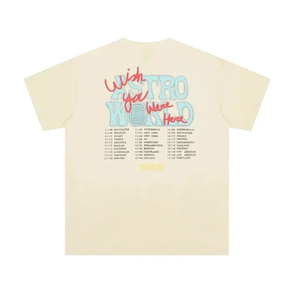 Astroworld Psycho Meme Brown T-Shirt - 6