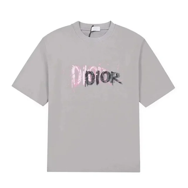 Dior T-Shirts Short-sleeve logo graphic product detail image 5