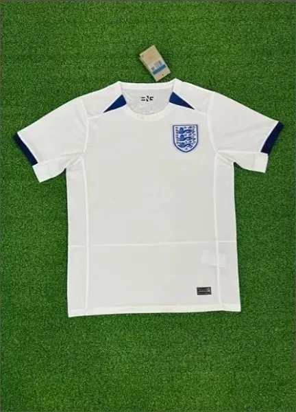 England National Team Home Jersey White/Navy - 10