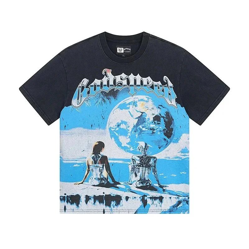 Godspeed T-Shirts 0508-008 Graphic Print — 34