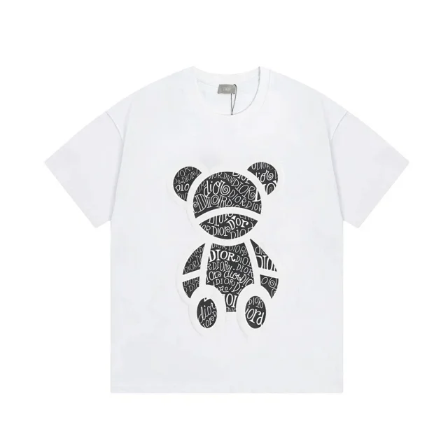 Dior T-Shirts DR42-55 logo graphic short-sleeve product detail image 7