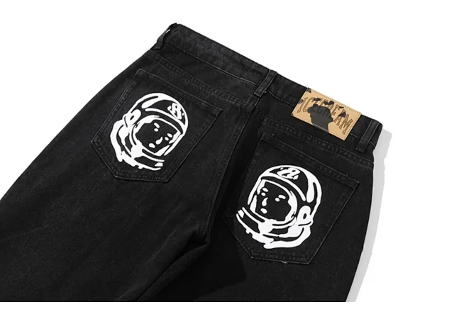 Unbranded Jeans Straight-Leg with Cartoon Graphic product detail image 9
