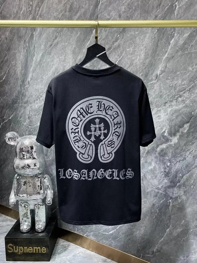 Chrome Hearts T-Shirts Short-Sleeve Graphic Print product detail image 7