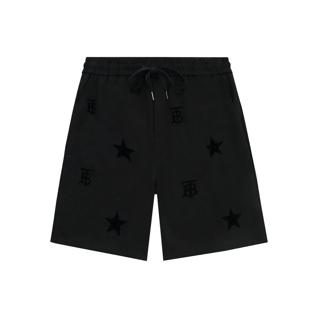 Burberry Shorts Drawstring with Equestrian Knight and check details — 20