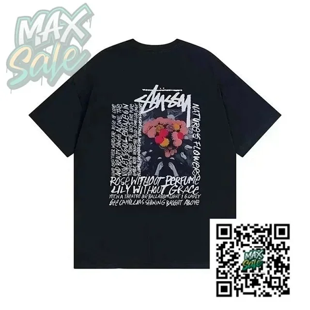Stussy T-Shirts Short-Sleeve Logo Print product detail image 5
