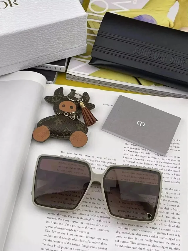 Louis Vuitton Eyewear Oversized Square Sunglasses product detail image 8