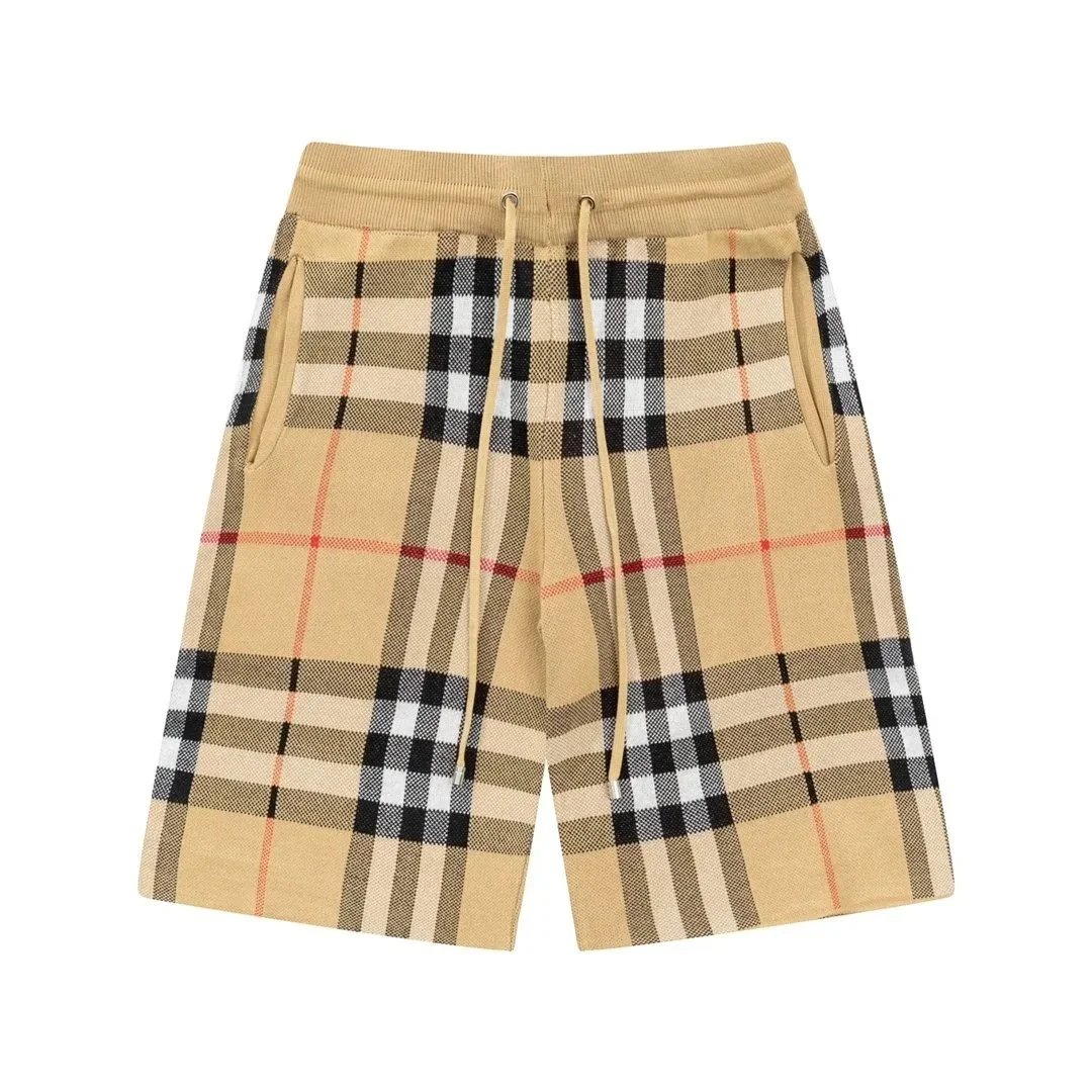Burberry Shorts Drawstring with Equestrian Knight and check details — 30