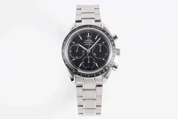 Omega Speedmaster Professional Chronograph Black Dial Mechanical Watch - 1