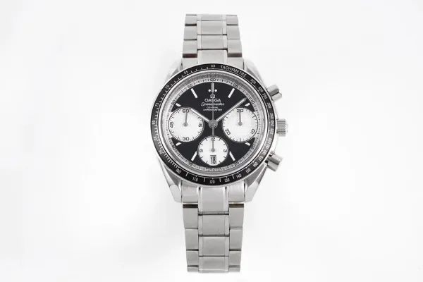Omega Speedmaster Chronograph Black Dial Steel Watch - 1
