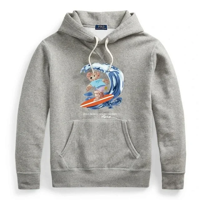 Polo Ralph Lauren Hoodies & Sweatshirts Graphic pullover hoodie with kangaroo pocket product detail image 3