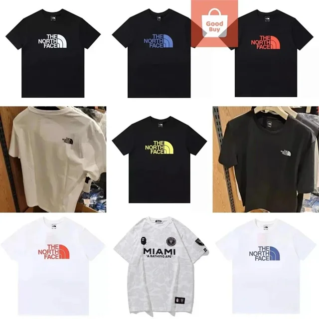 The North Face T-Shirts Short-Sleeve Crewneck Logo Print product detail image 1