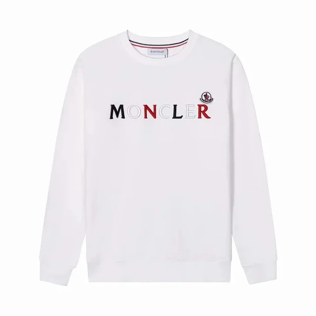 Moncler Hoodies & Sweatshirts Crewneck Logo Sweatshirt product detail image 2