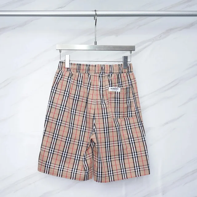 Burberry Shorts Elastic-Waist Drawstring Printed product detail image 3