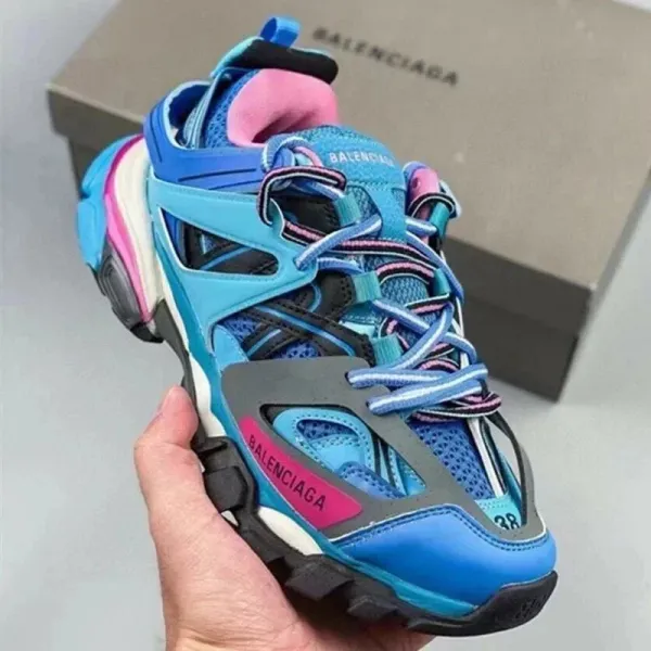 Balenciaga Track 2 Multicolor Chunky Sneakers - 1