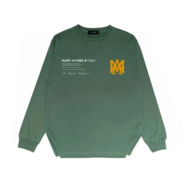 AMIRI Hoodies & Sweatshirts Logo Print Crewneck Sweatshirt product detail image 5