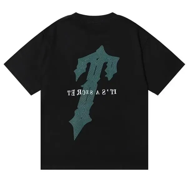 Travis Scott x Cactus Jack 'It's A Secret' Teal Outline T-Shirt - 1