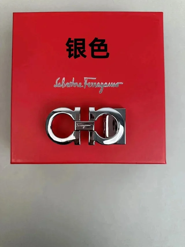 Ferragamo Belts Gancini buckle belt with embossed Gancini-pattern strap product detail image 7