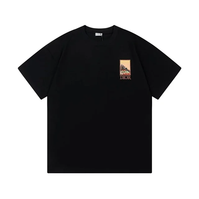 Dior T-Shirts DR42-55 logo graphic short-sleeve product detail image 10