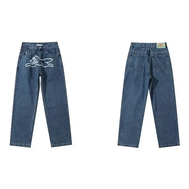 Unbranded Jeans Straight-Leg with Cartoon Graphic product detail image 6