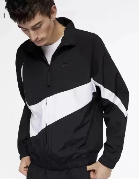 Design Quilted Bomber Jacket White with Black Trim - 14