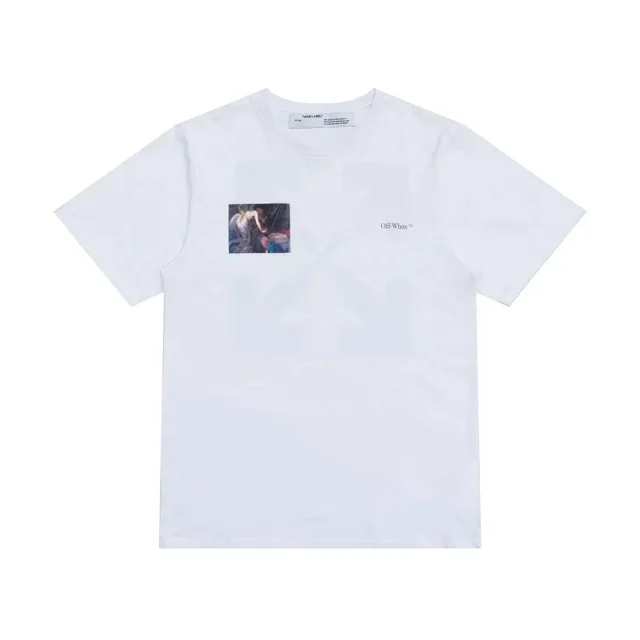 Off-White T-Shirts Graphic Arrow-Print Short-Sleeve T-Shirt product detail image 13