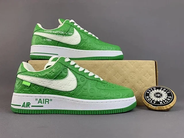 Nike Sneakers Air Force 1 low-top with Louis Vuitton monogram product detail image 10
