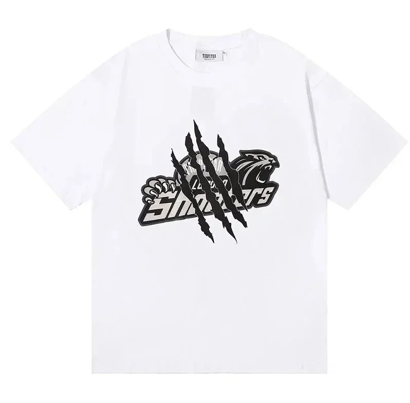Trapstar T-Shirts Short-Sleeve Graphic Print — 1029 White