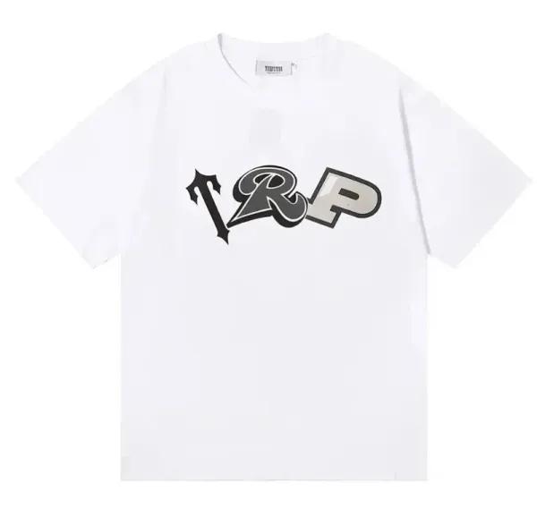 Travstar TRP Graphic Print White T-Shirt - 1