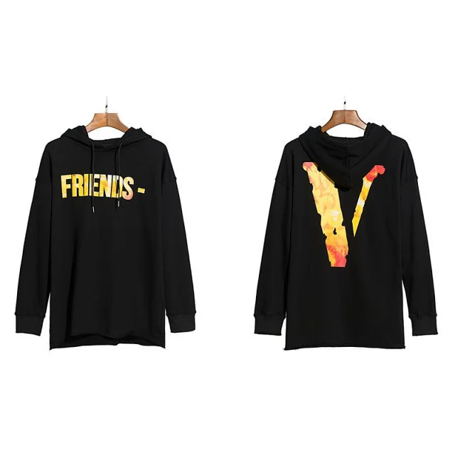 VLONE Hoodies & Sweatshirts Graphic Print Pullover Hoodie product detail image 2