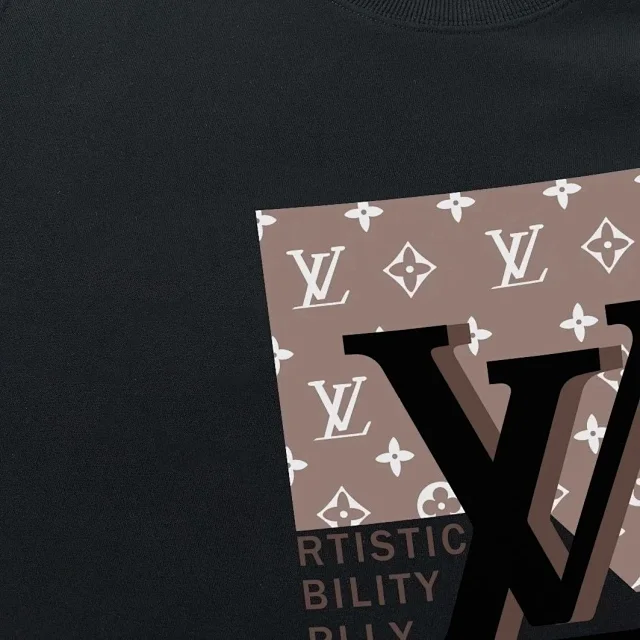 Louis Vuitton Hoodies & Sweatshirts Crewneck Monogram Graphic Sweatshirt product detail image 3