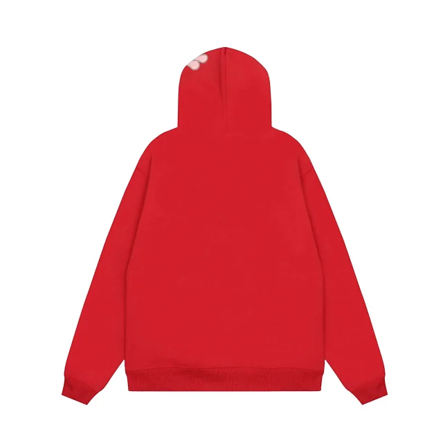 Unbranded Hoodies & Sweatshirts Graffiti-print pullover hoodie with rope drawstrings and kangaroo pocket product detail image 6