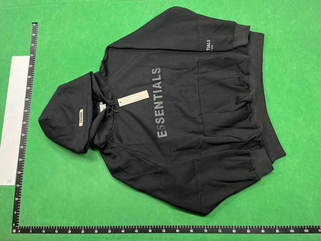 Fear of God ESSENTIALS Hoodies & Sweatshirts Logo and 1977 Print Pullover product detail image 2