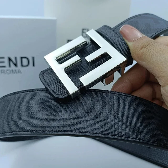 Fendi Belts FF buckle reversible belt product detail image 3