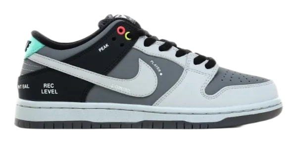 Nike Dunk Low Pastel Green Pink Blue Sneakers - 3