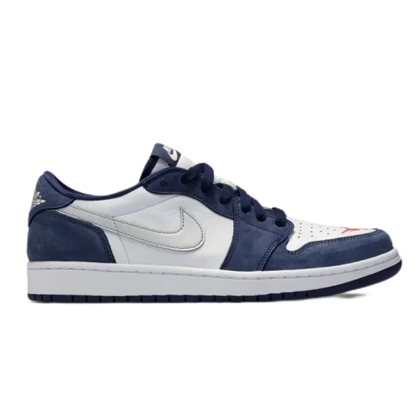Air Jordan 1 Low OG 'Lucky Green' Sneakers - 5