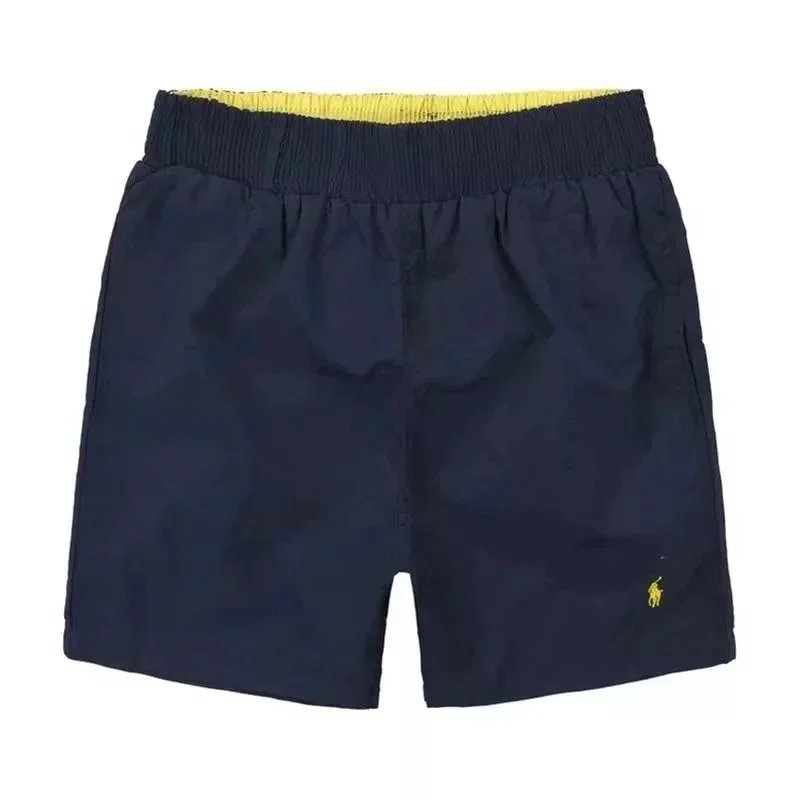 Unbranded Mixed graphic drawstring shorts — Deep Blue 002
