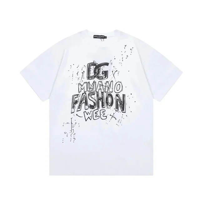 Dolce & Gabbana T-Shirts Logo Print product detail image 8