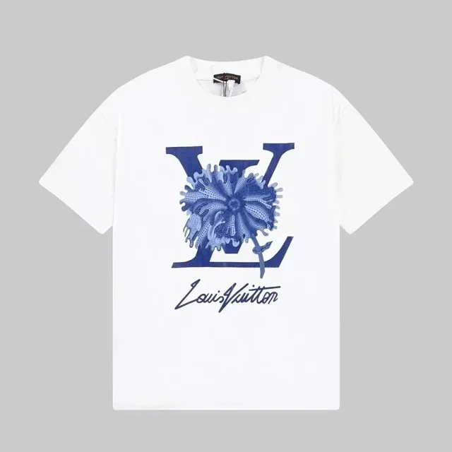 Louis Vuitton T-Shirts Short-Sleeve Logo T-Shirt product detail image 7