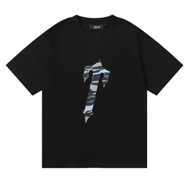 Travstar Camo Cross T-Shirt Black - 1