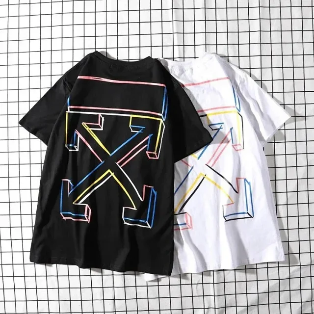 Off-White T-Shirts Short-Sleeve Graphic Arrow Print product detail image 7