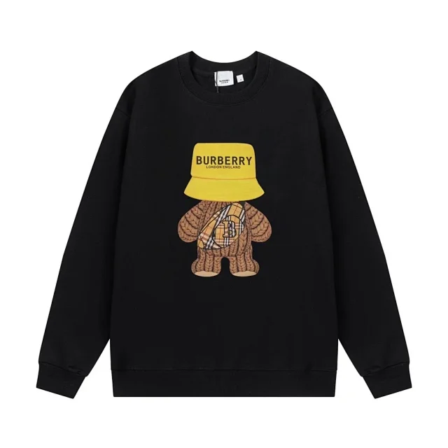 Burberry Hoodies & Sweatshirts Crewneck Logo-Print Sweatshirt product detail image 7