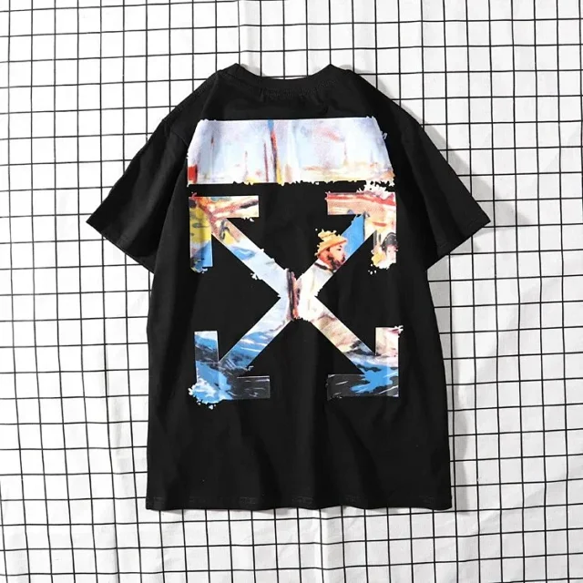 Off-White T-Shirts Short-Sleeve Graphic Arrow Print product detail image 12