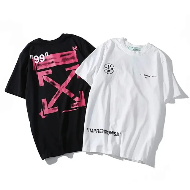 Off-White T-Shirts Short-Sleeve Graphic Arrow Print product detail image 20